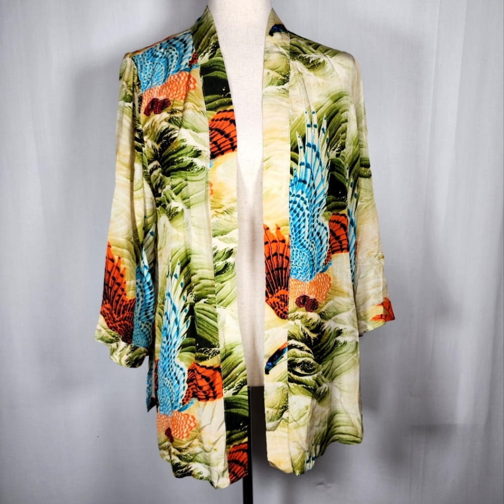 *All Saints Multicolored Bird Jacket sz. 8